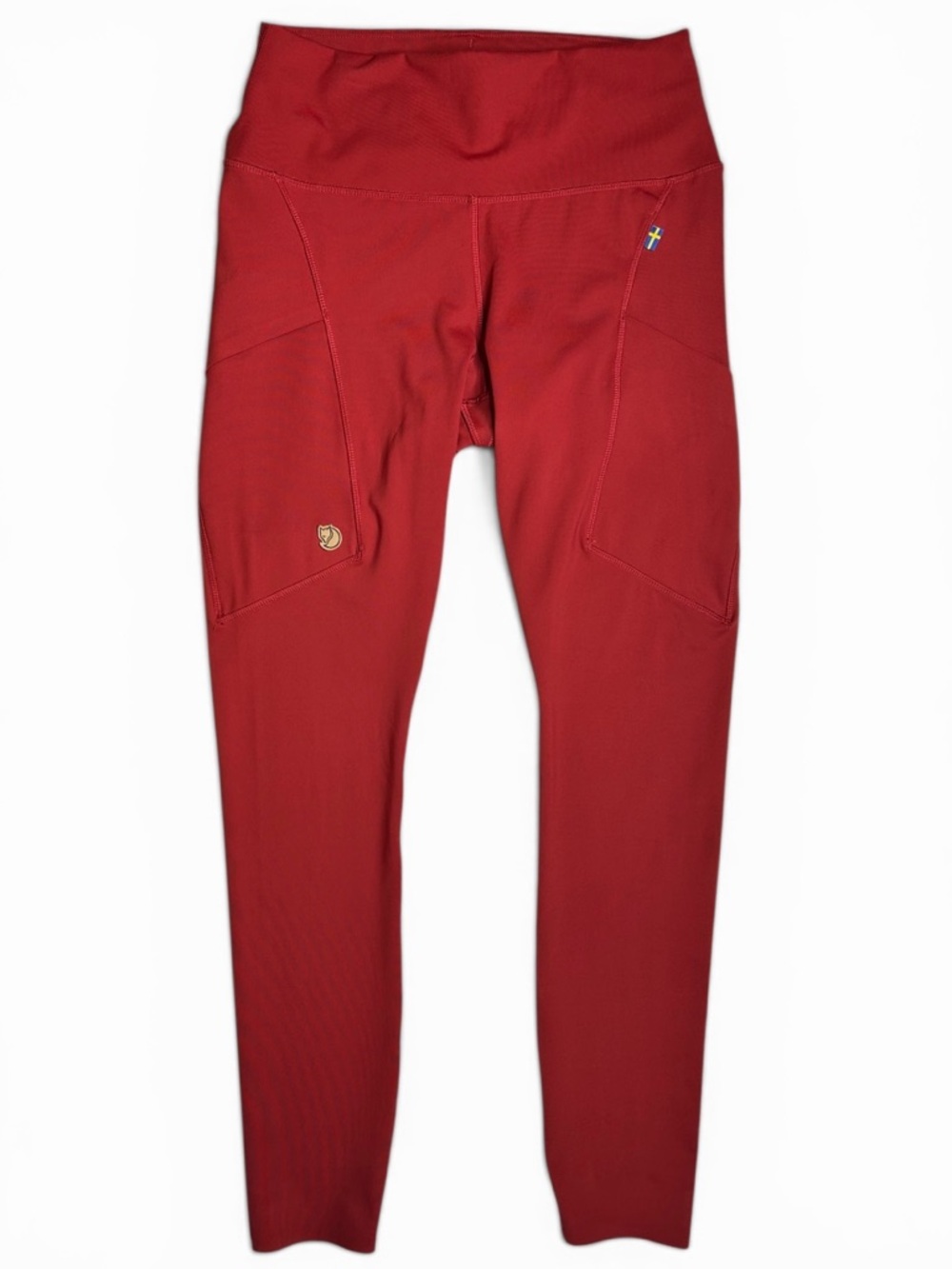 Fjallraven Abisko Trekking Tights Pomegranate Red Women's Medium - Picture 2 of 11